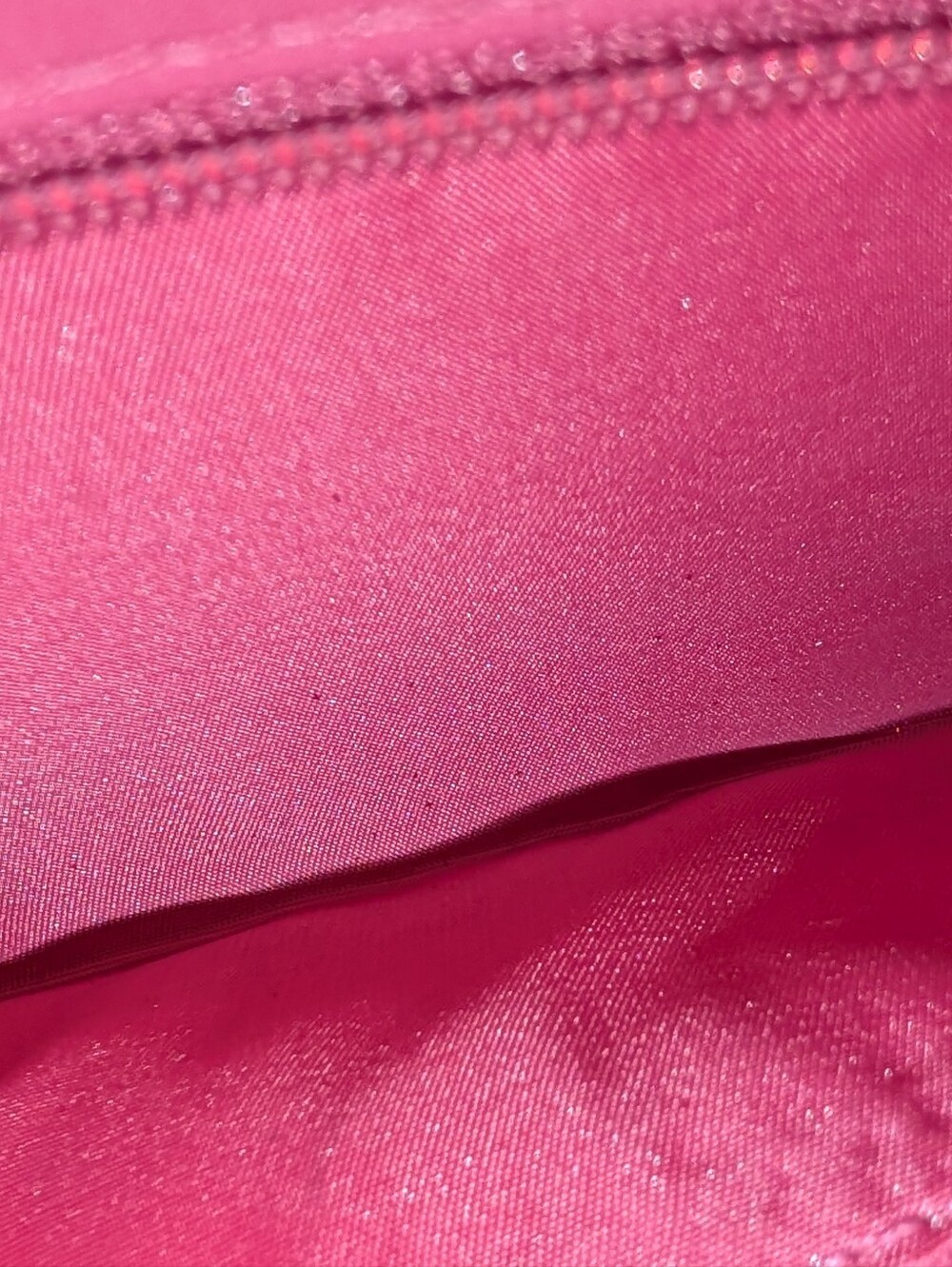 Coach Poppy Signature Jacquard Zippy Wristlet Wallet Pink Silver VGUC - Picture 7 of 13